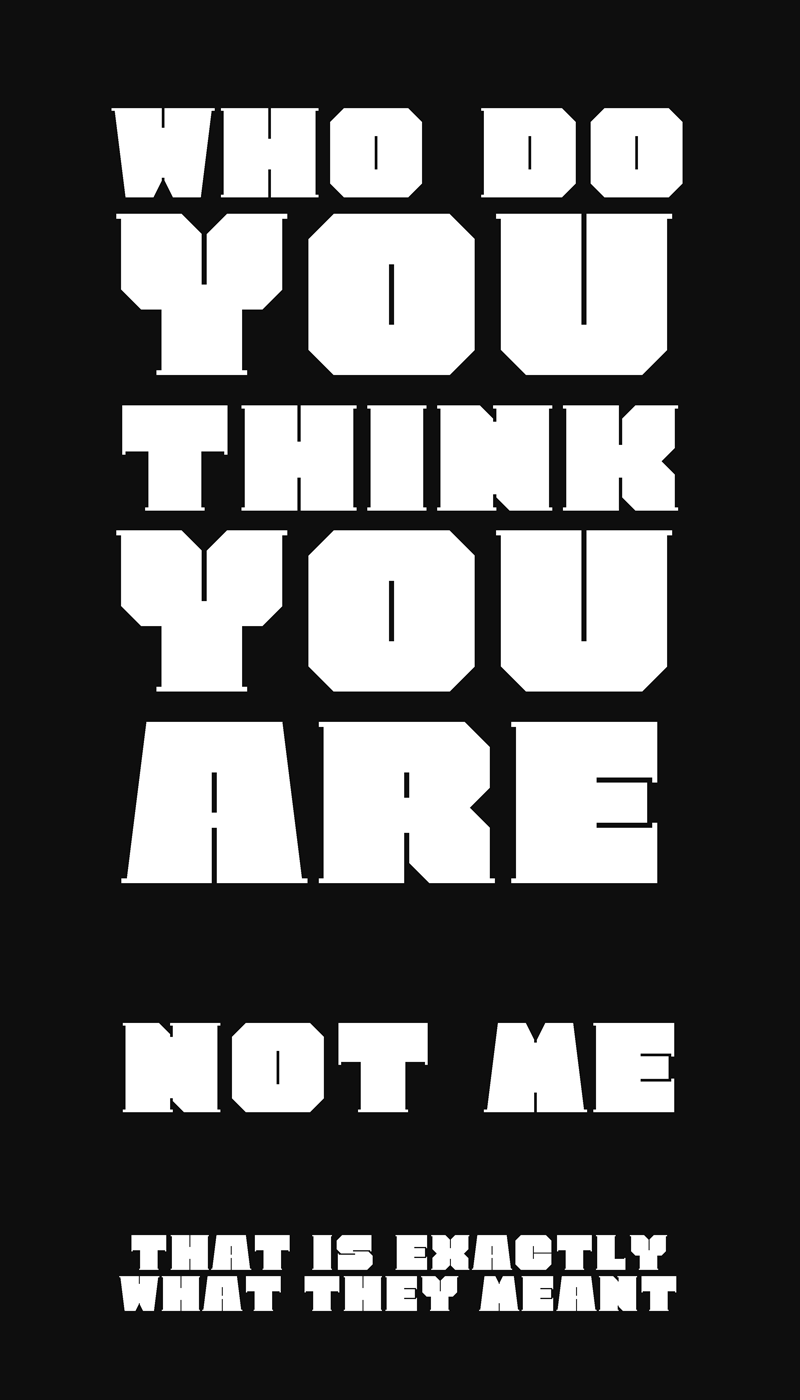 DM Yes Font