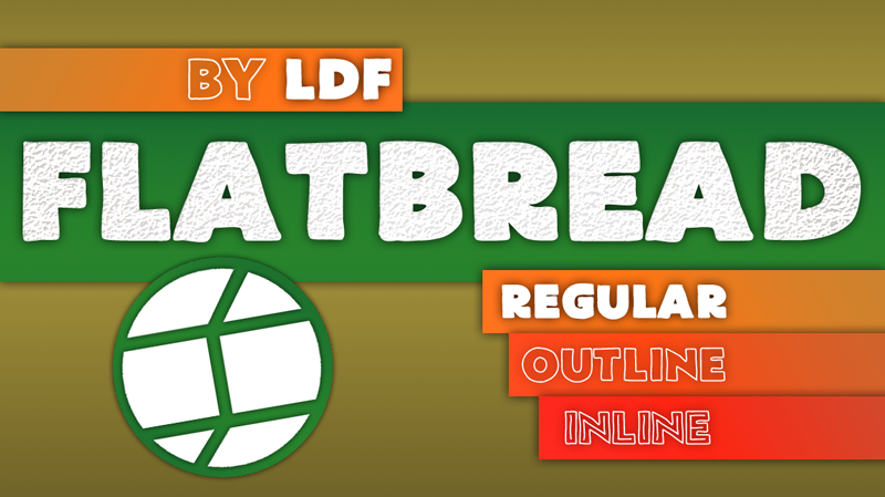 FlatBread Font