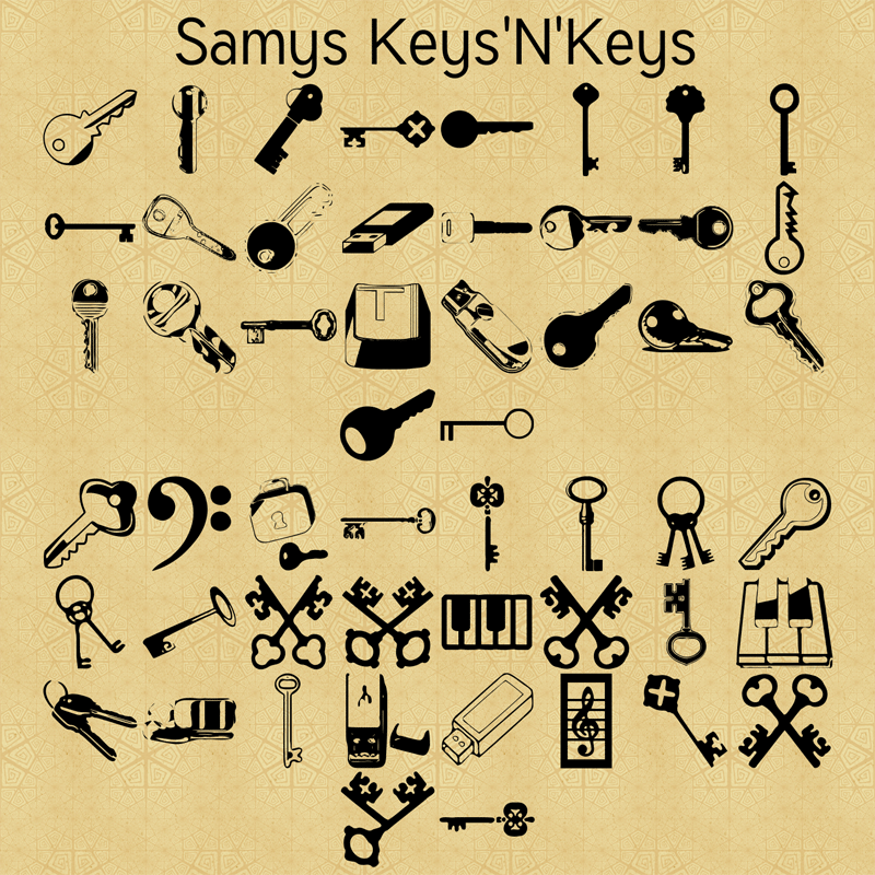 Samys Keys'N'Keys Font