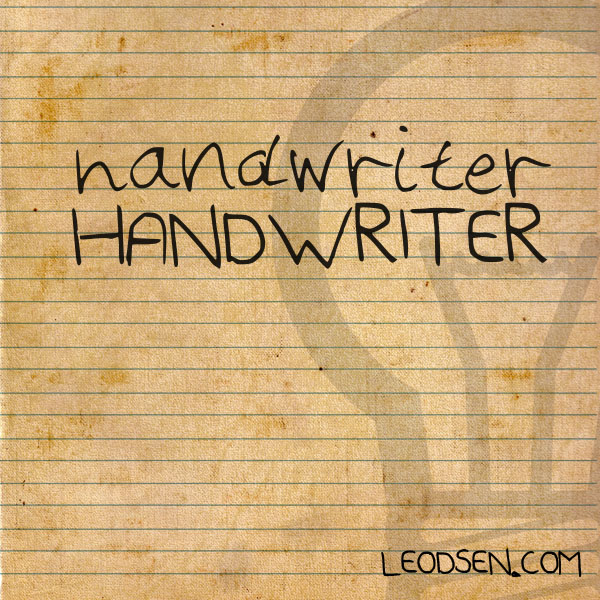 Handwriter Font