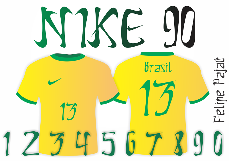 Nike 90 Font