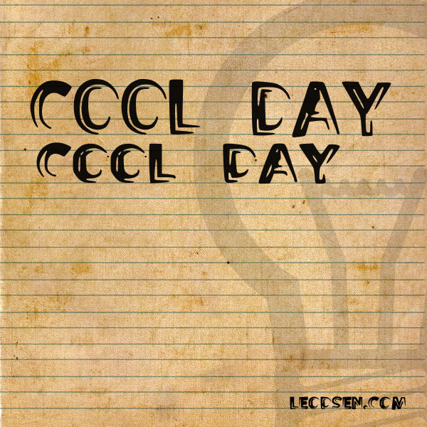 Cool Day Font