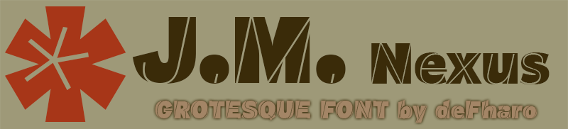 J.M. Nexus Grotesque Font