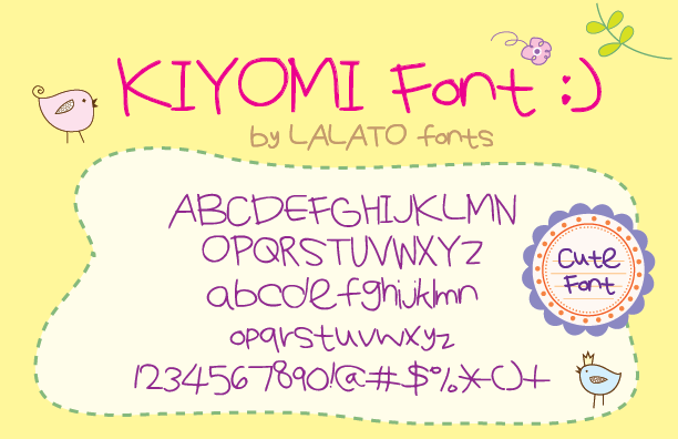 Kiyomi Font Font