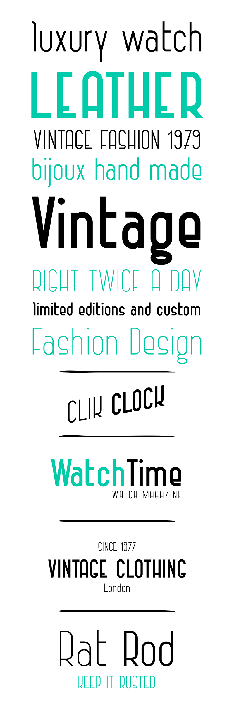 Vintage Straps Font