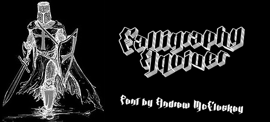 Calligraphy Aquiver Font