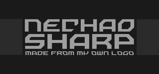 Nechao Sharp Font