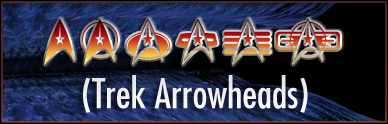 Trek Arrowheads Font
