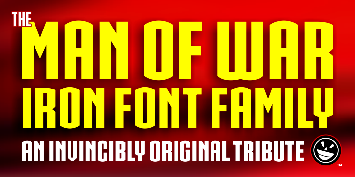 Iron Man Of War 002 NCV Font