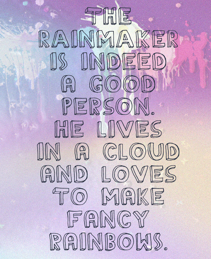 The Rainmaker Font