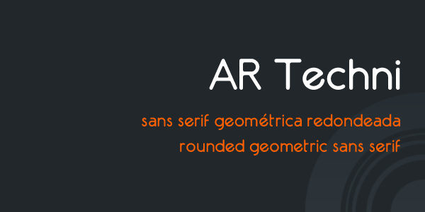 AR Techni Font