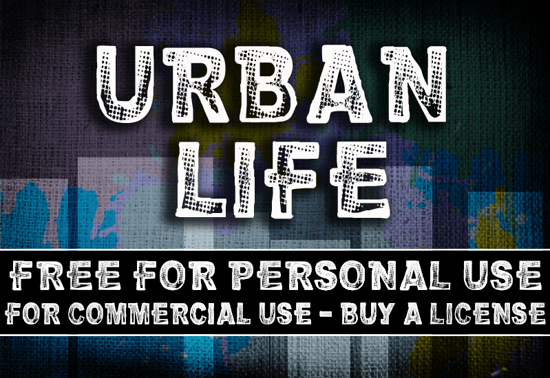 CF Urban Life Font