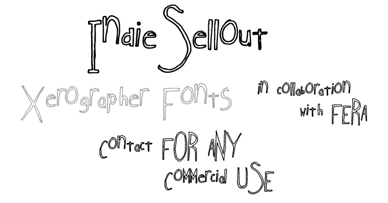 IndieSellout Font