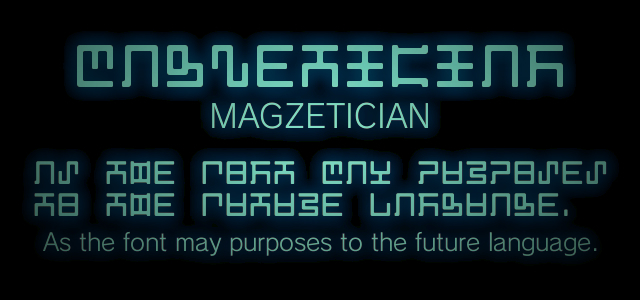 Magzetician Font