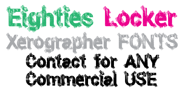 Eighties Locker Font