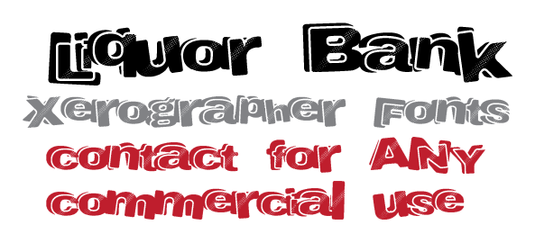 Liquor Bank Font