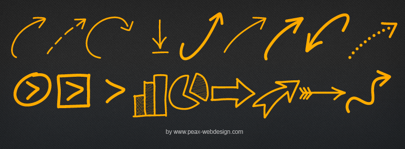 PW New Arrows Font
