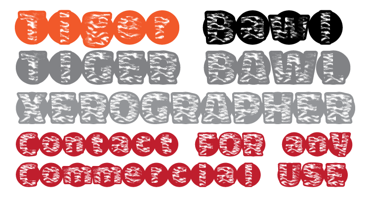 Tiger Bawl Font