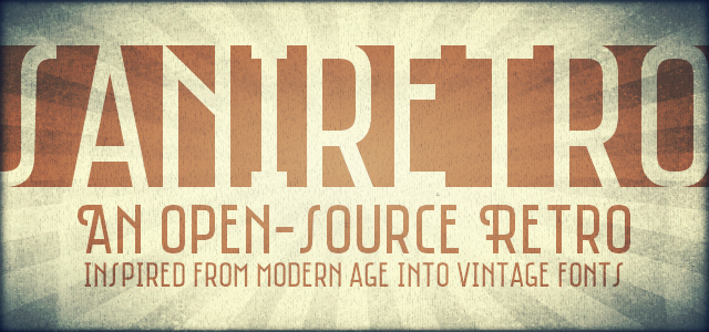 Saniretro Font