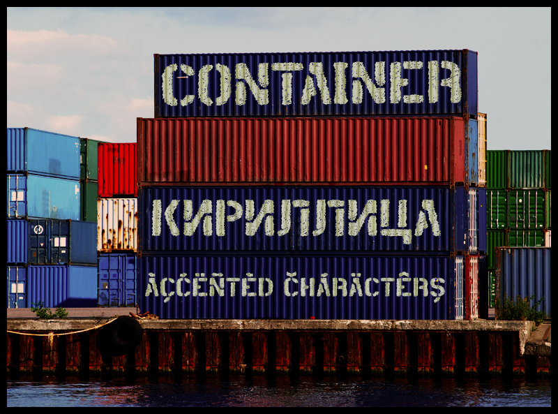 Container Font
