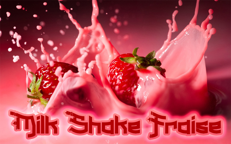 Milk Shake Fraise Font