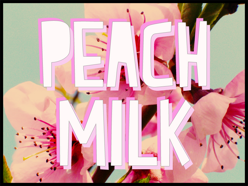 Peach Milk Font
