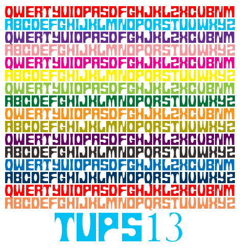 Tups13 Font