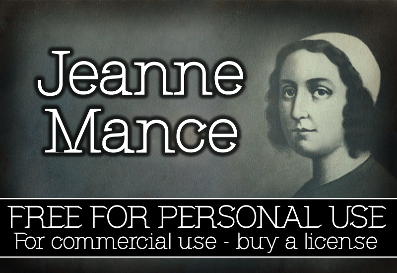 CF Jeanne Mance Font