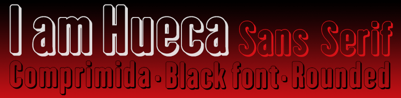 I am Hueca Font