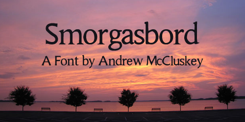 Smorgasbord Font