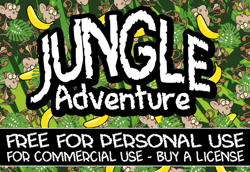 CF Jungle Adventure Font