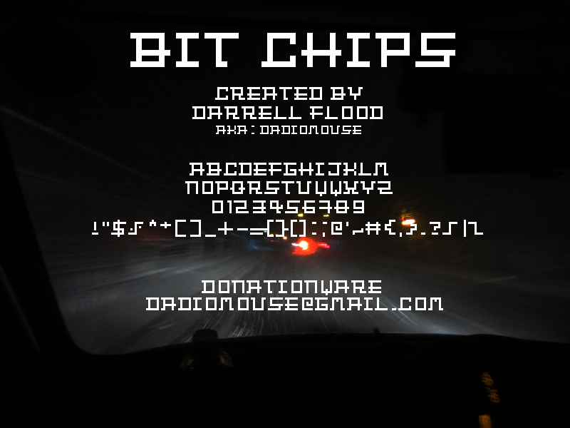 Bit Chips Font