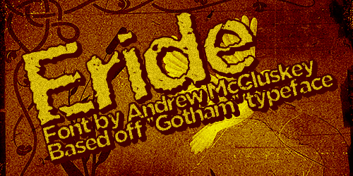 Eride Font