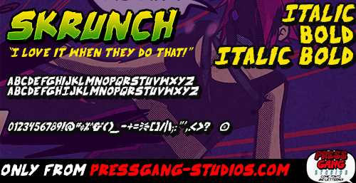 Skrunch Font