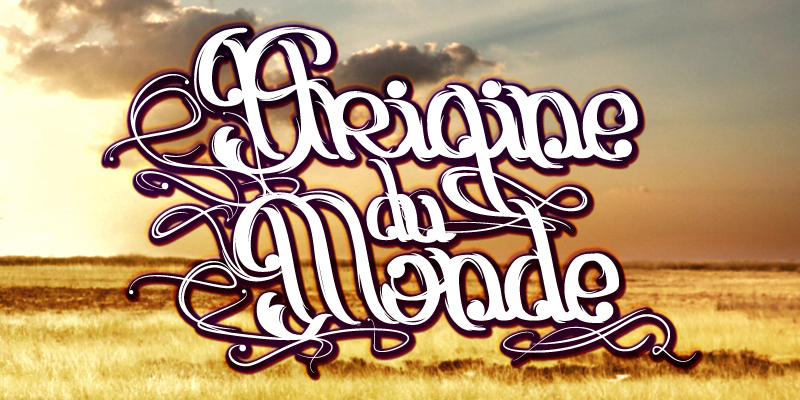 Origine du Monde Font