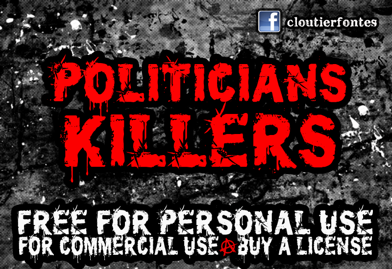 CF Politicians Killers Font
