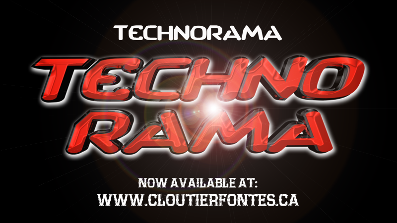 CF TechnoRama Font