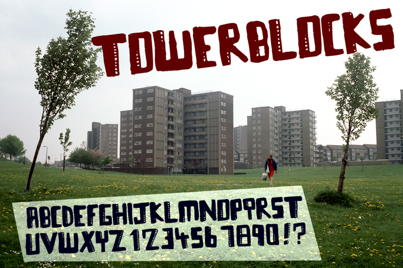 Tower Blocks Font