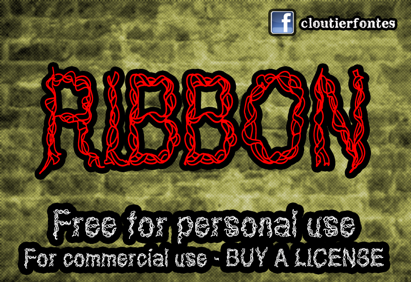 CF Ribbon Font