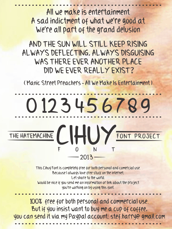 Cihuy Font