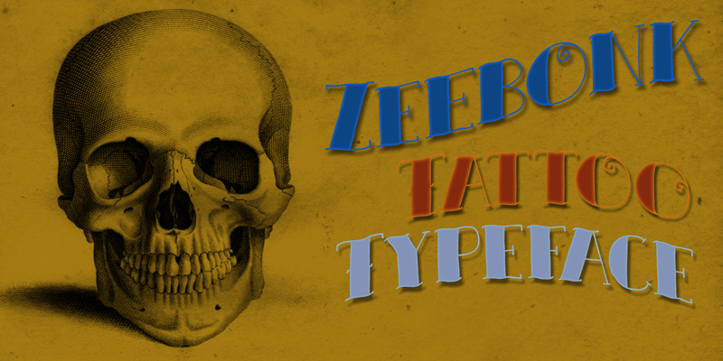 DK Zeebonk Font
