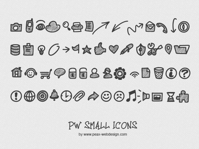PW Small Icons Font