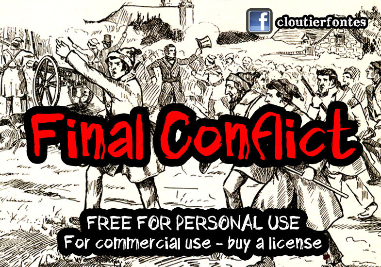 CF Final Conflict Font
