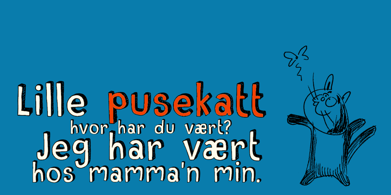 DK Pusekatt Font