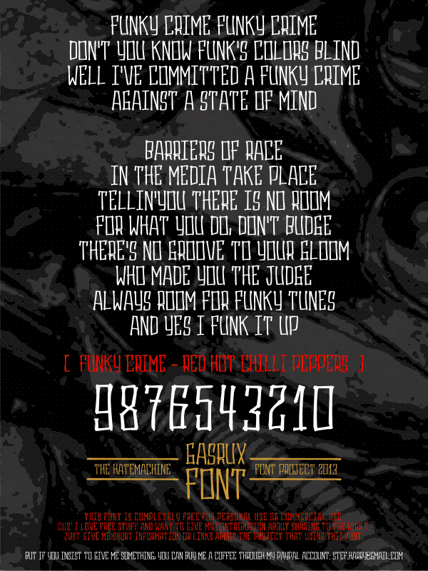 Gasrux Font