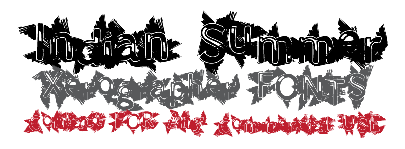 Indian Summer Font