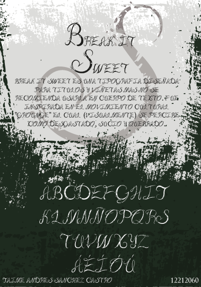 Break It Sweet Font