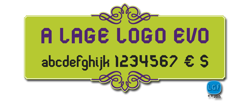 LGF Lage Logo TresD Font