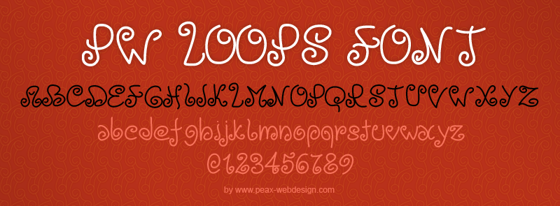 PW Loops Font