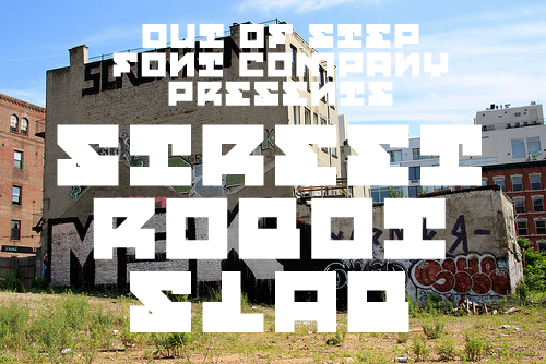 Street Robot Slab Font